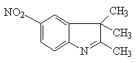 5-Nitro-2.3.3-trimethylindolenine 